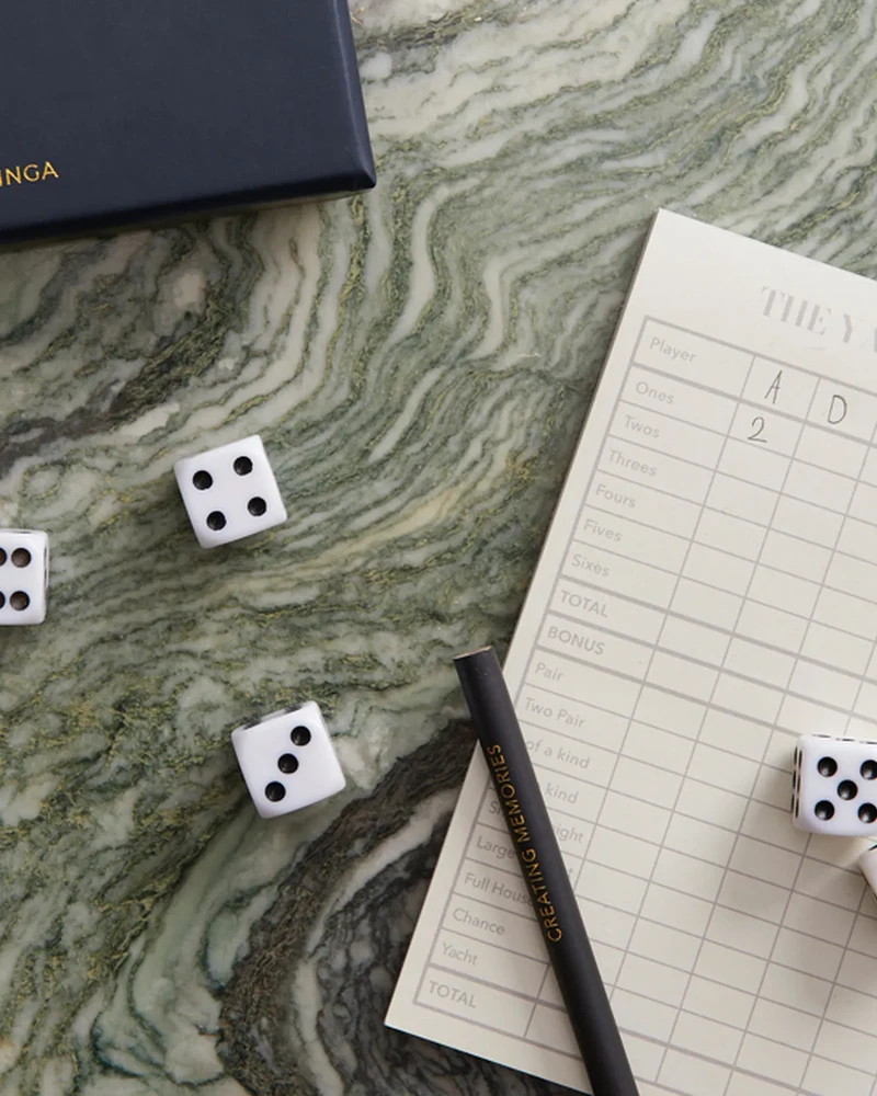 Jeu de dés Vinga The Yacht à personnaliser
