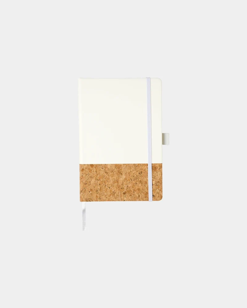 Carnet A5 liège et PU à personnaliser