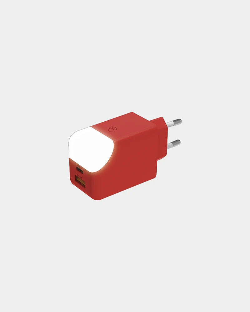 Adaptateur secteur double ports USB C et A 65W à personnaliser