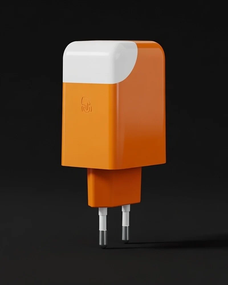 Adaptateur secteur double ports USB C et A 65W à personnaliser