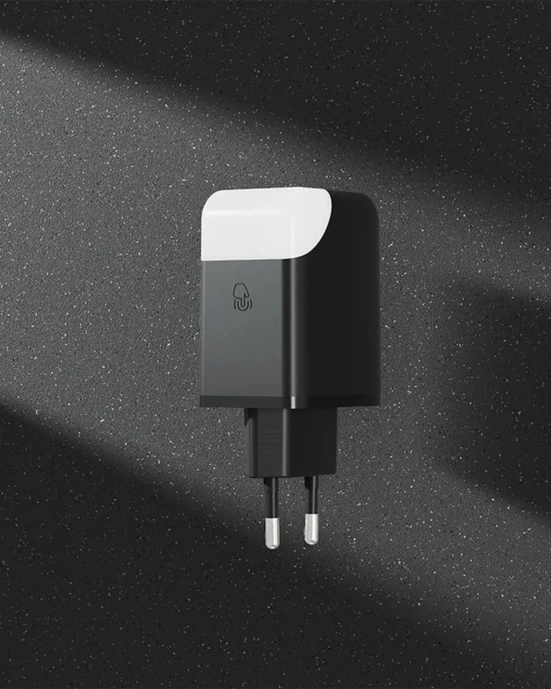 Adaptateur secteur double ports USB C et A 65W à personnaliser