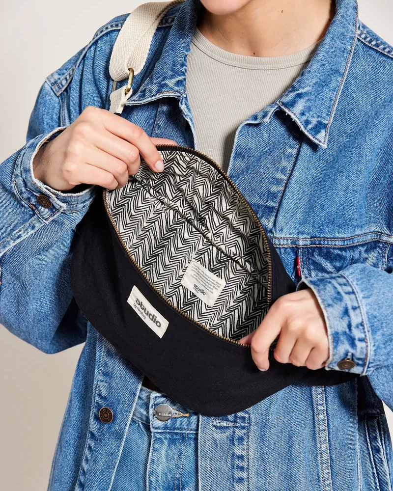 Sac banane coton bio Studio by Hindbag Antoine à personnaliser