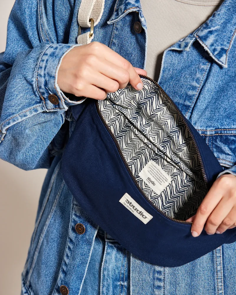 Sac banane coton bio Studio by Hindbag Antoine à personnaliser