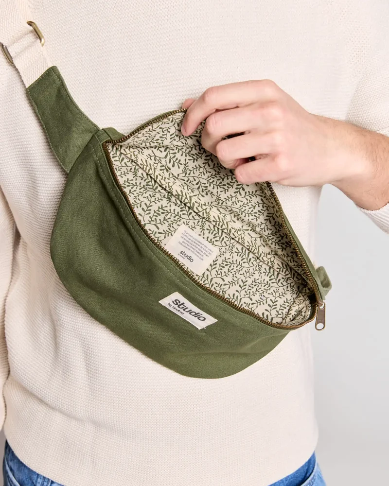 Sac banane coton bio Studio by Hindbag Antoine à personnaliser
