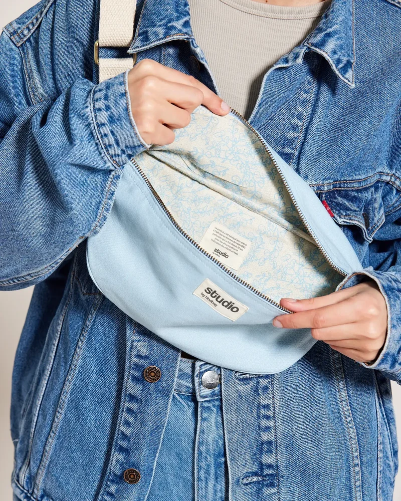Sac banane coton bio Studio by Hindbag Antoine à personnaliser