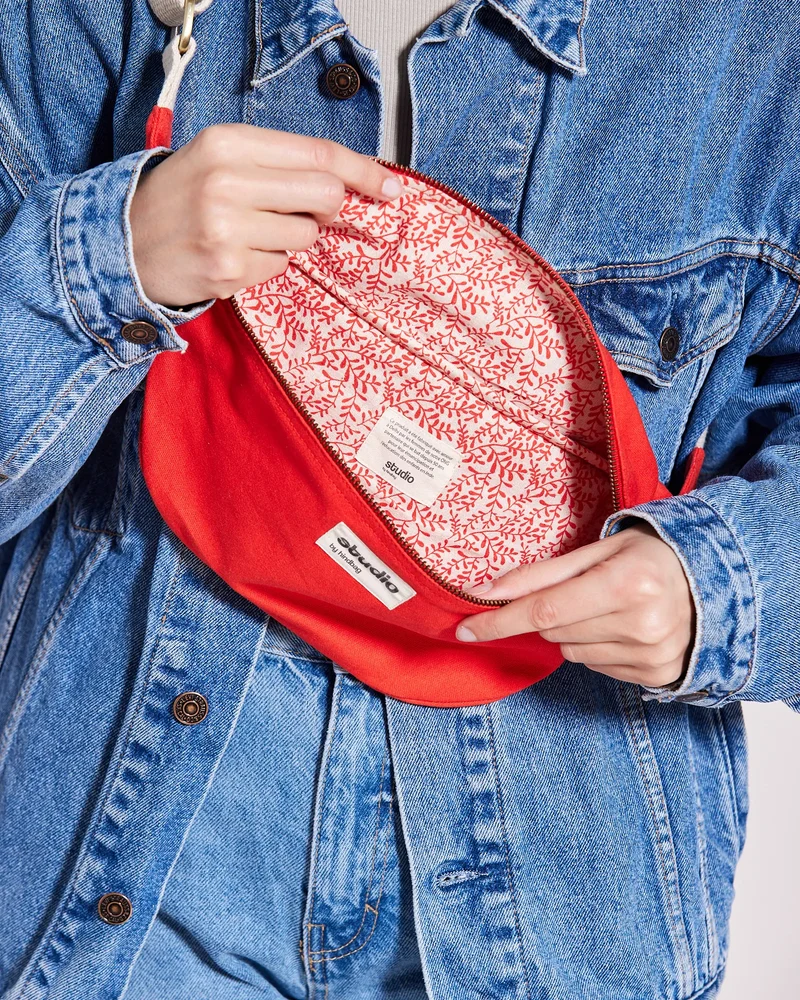 Sac banane coton bio Studio by Hindbag Antoine à personnaliser