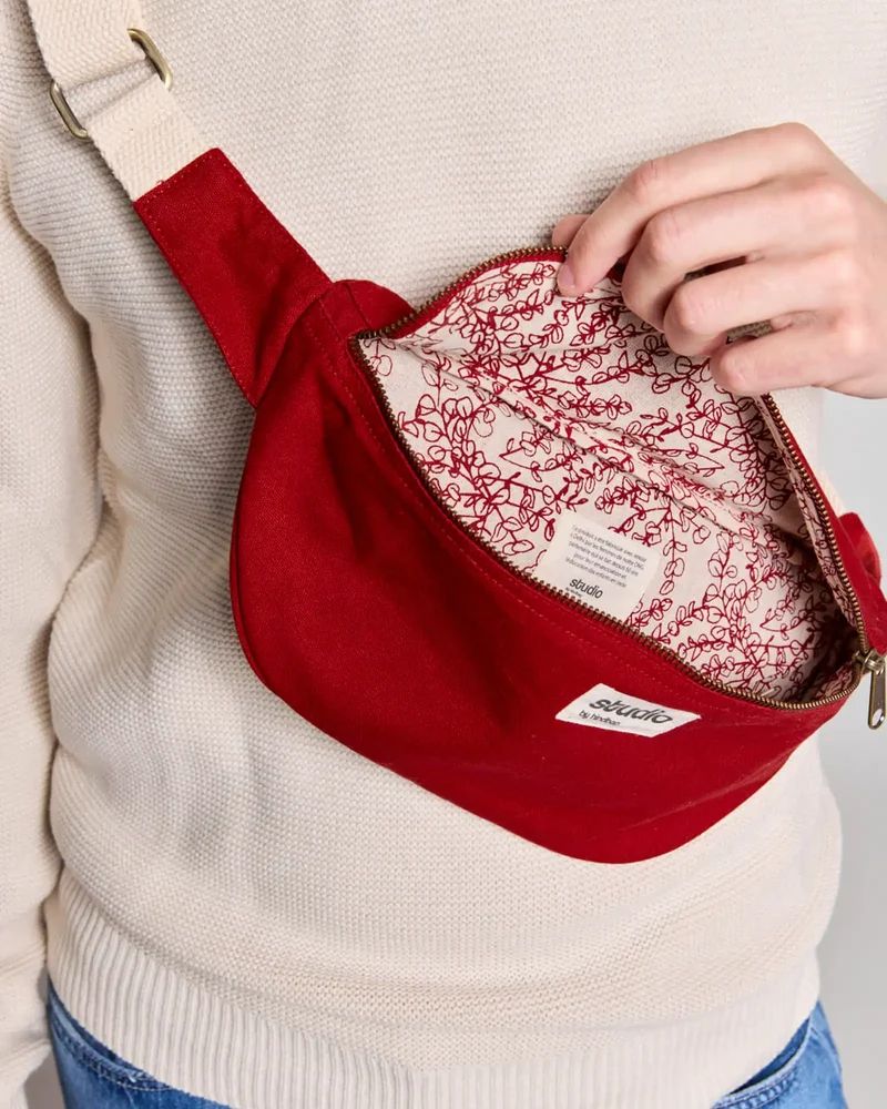 Sac banane coton bio Studio by Hindbag Antoine à personnaliser