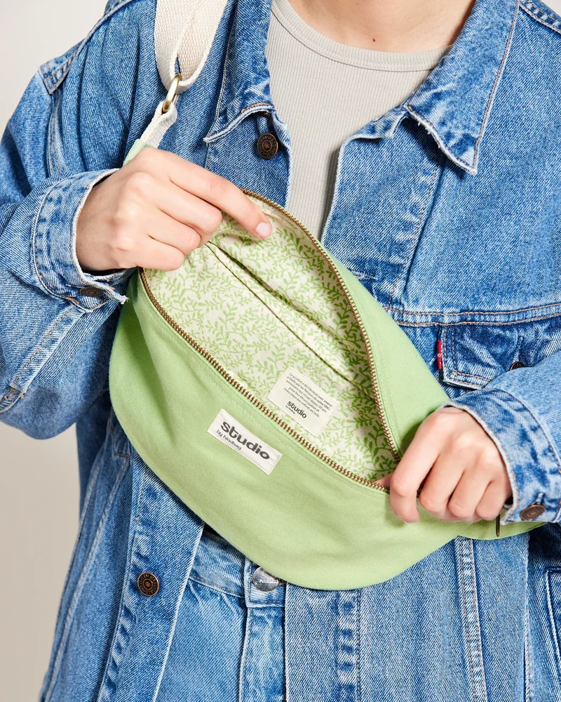 Sac banane coton bio Studio by Hindbag Antoine à personnaliser