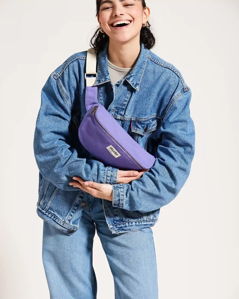 Sac banane coton bio Studio by Hindbag Antoine à personnaliser