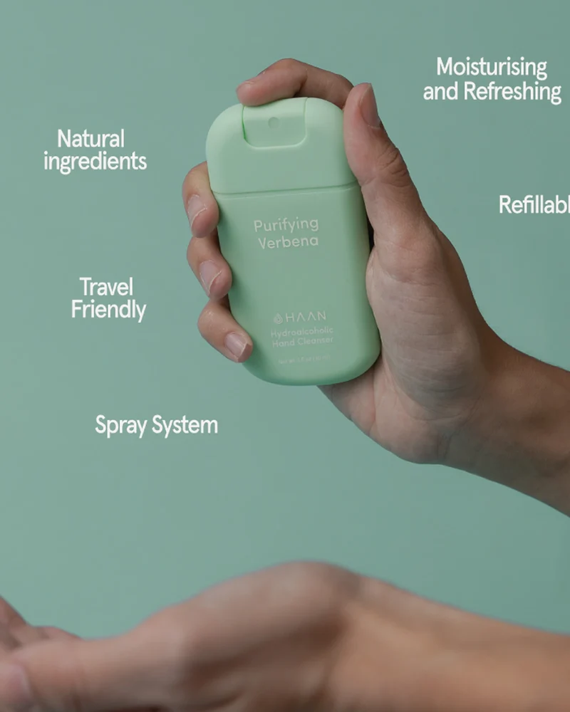 Gel hydroalcoolique 30 ml HAAN à personnaliser