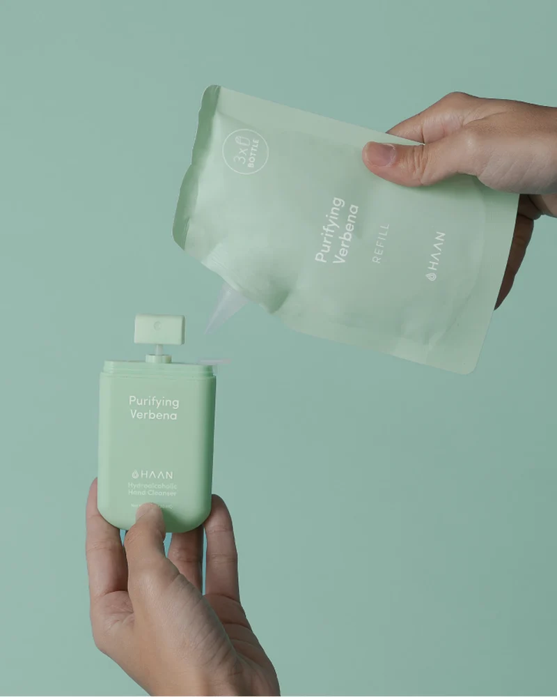Gel hydroalcoolique 30 ml HAAN à personnaliser