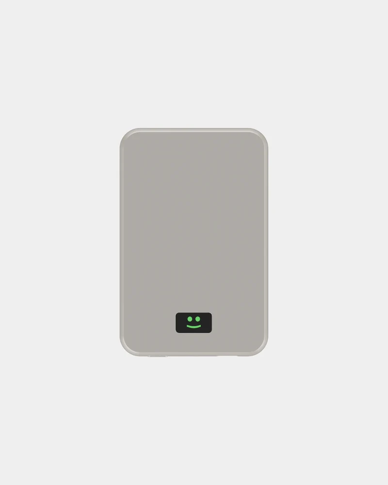 Batterie externe argent 5000 mAh à personnaliser