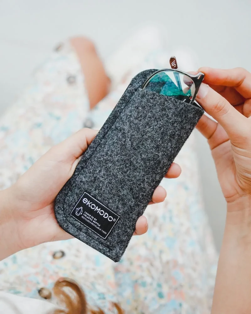Accessoire bagagerie tissu recyclé Ekomodo Begi à personnaliser