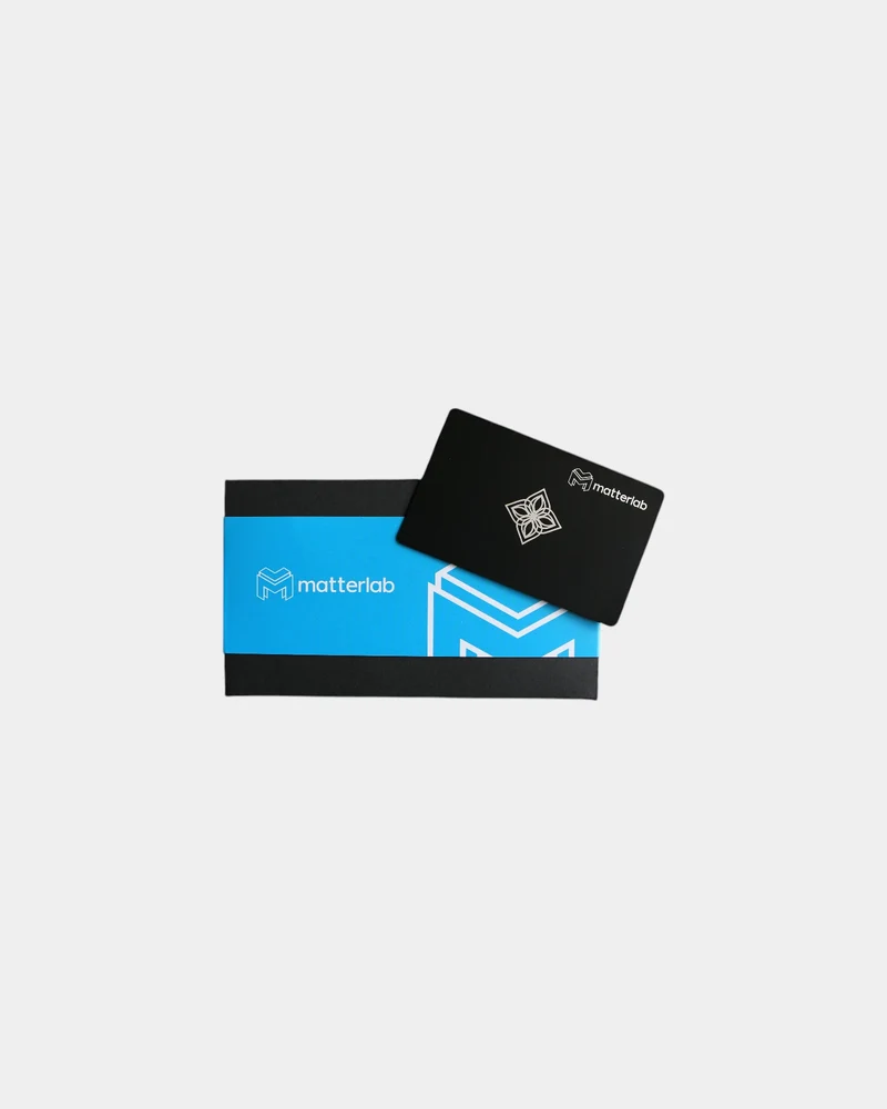 Accessoire tech acier inoxydable Bloom Card à personnaliser