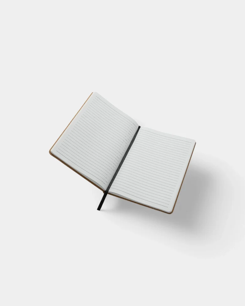 Carnet A5 en liège et papier de verre à personnaliser