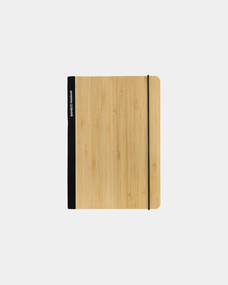 Carnet de notes FSC® bambou Scribe à personnaliser