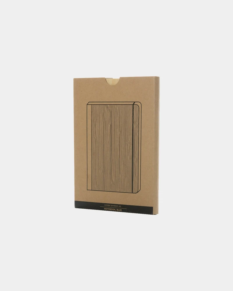 Carnet de notes FSC® bambou Scribe à personnaliser
