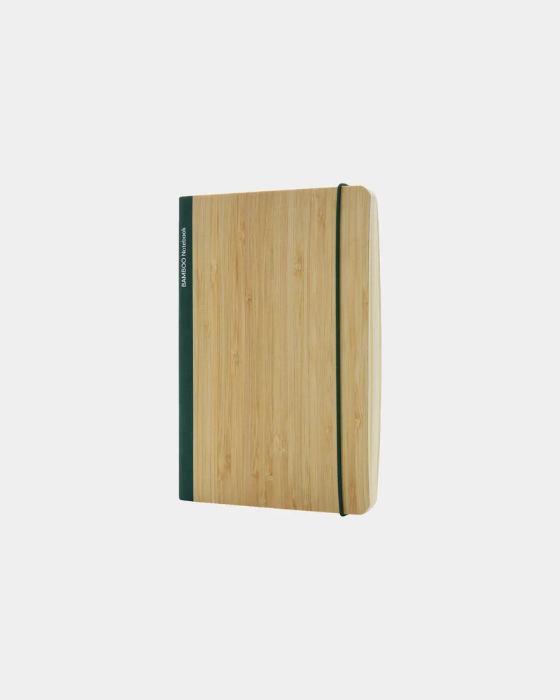 Carnet de notes FSC® bambou Scribe à personnaliser
