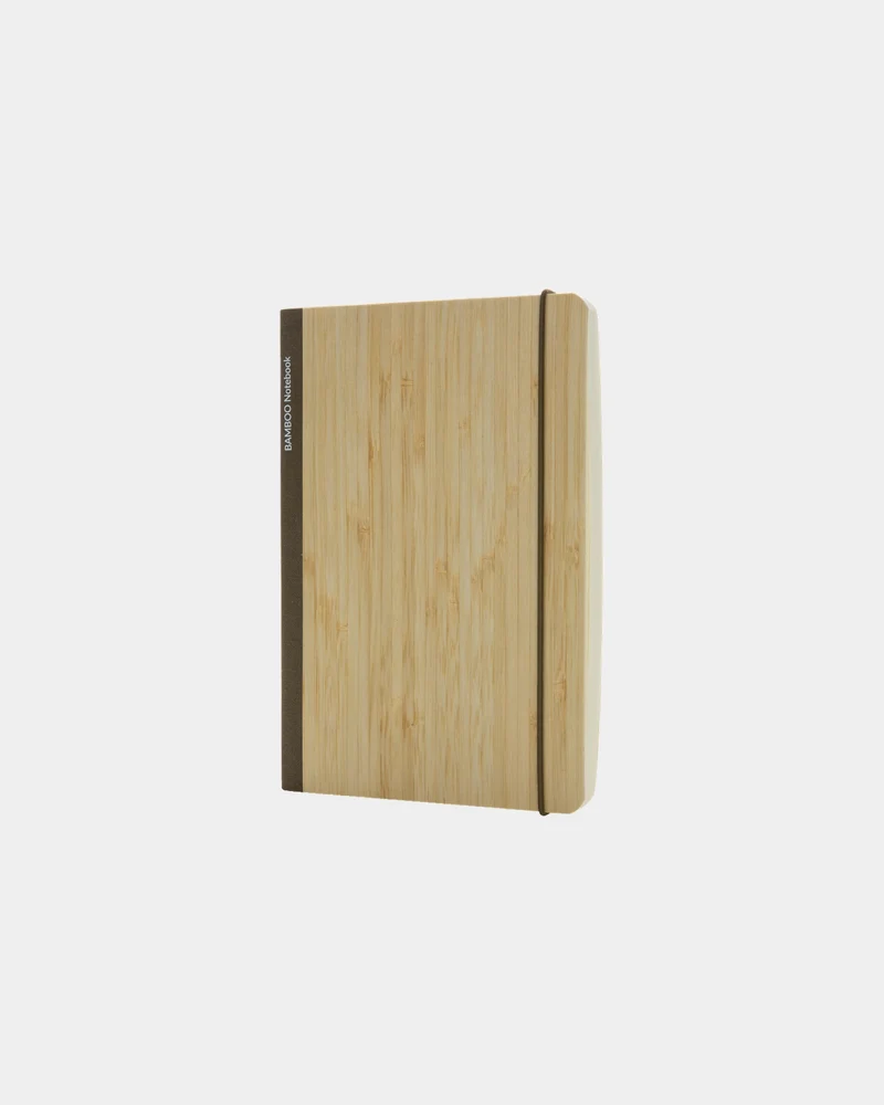 Carnet de notes FSC® bambou Scribe à personnaliser