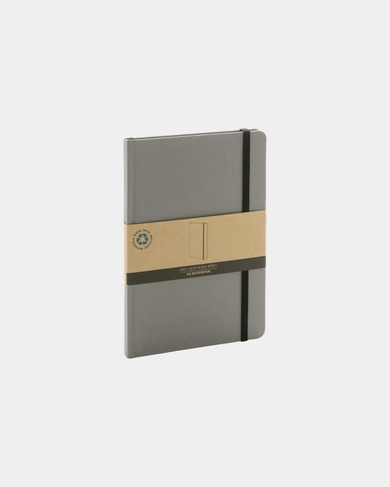Carnet A5 en rPET certifié GRS à personnaliser