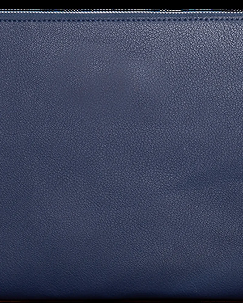 Pochette cuir recyclé INE 10/11" à personnaliser