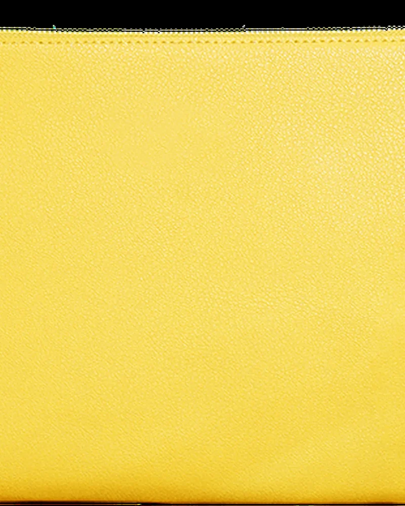 Pochette cuir recyclé INE 10/11" à personnaliser