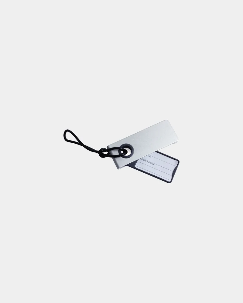Étiquette à bagages aluminium Lexon Neo Luggage Tag à personnaliser