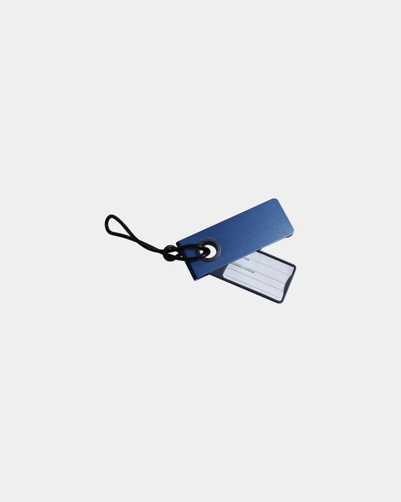 Étiquette à bagages aluminium Lexon Neo Luggage Tag à personnaliser