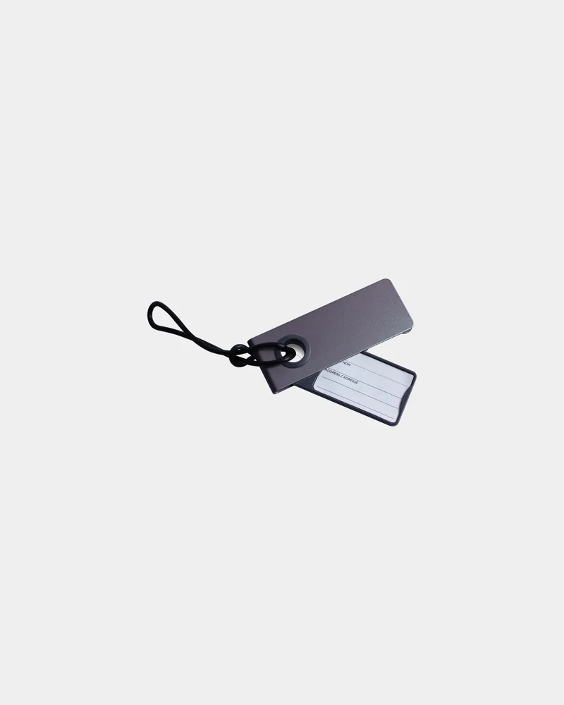 Étiquette à bagages aluminium Lexon Neo Luggage Tag à personnaliser
