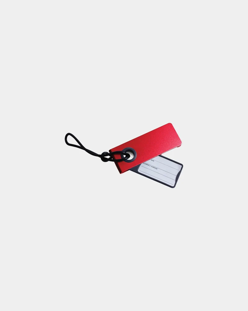 Étiquette à bagages aluminium Lexon Neo Luggage Tag à personnaliser