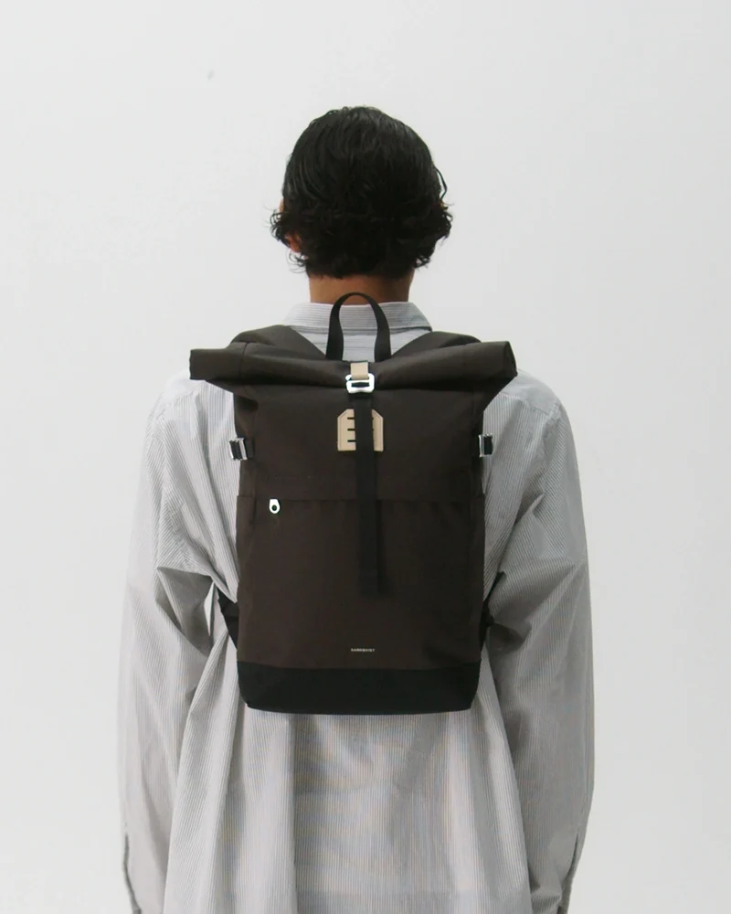 Sac à dos recyclé Sandqvist Icon Rolltop 23L à personnaliser