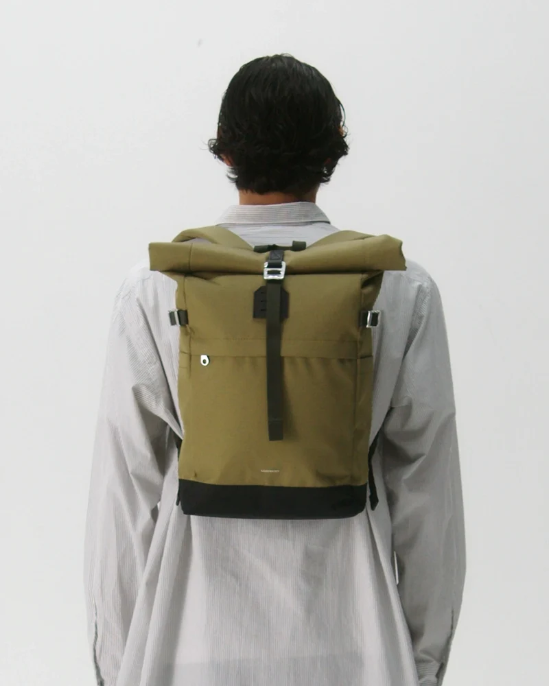 Sac à dos recyclé Sandqvist Icon Rolltop 23L à personnaliser