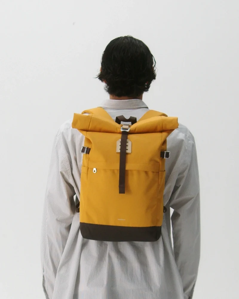 Sac à dos recyclé Sandqvist Icon Rolltop 23L à personnaliser
