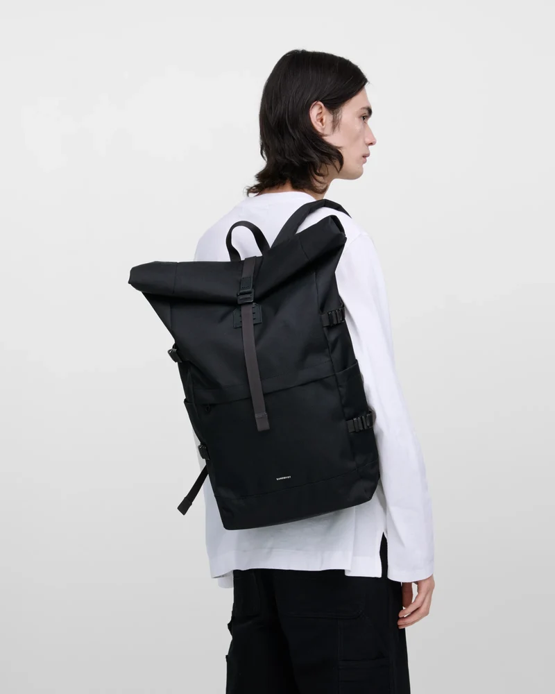 Sac à dos recyclé Sandqvist Icon Rolltop 26L à personnaliser