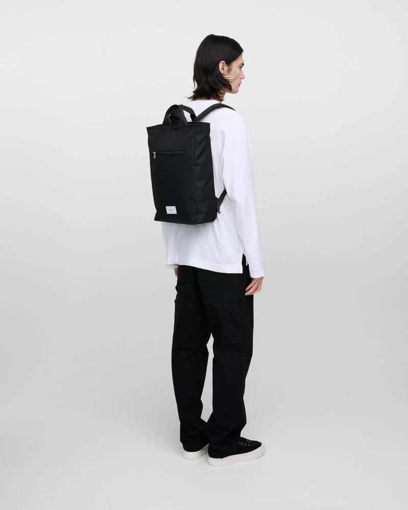 Sac à dos polyester recyclé Sandqvist Ground à personnaliser