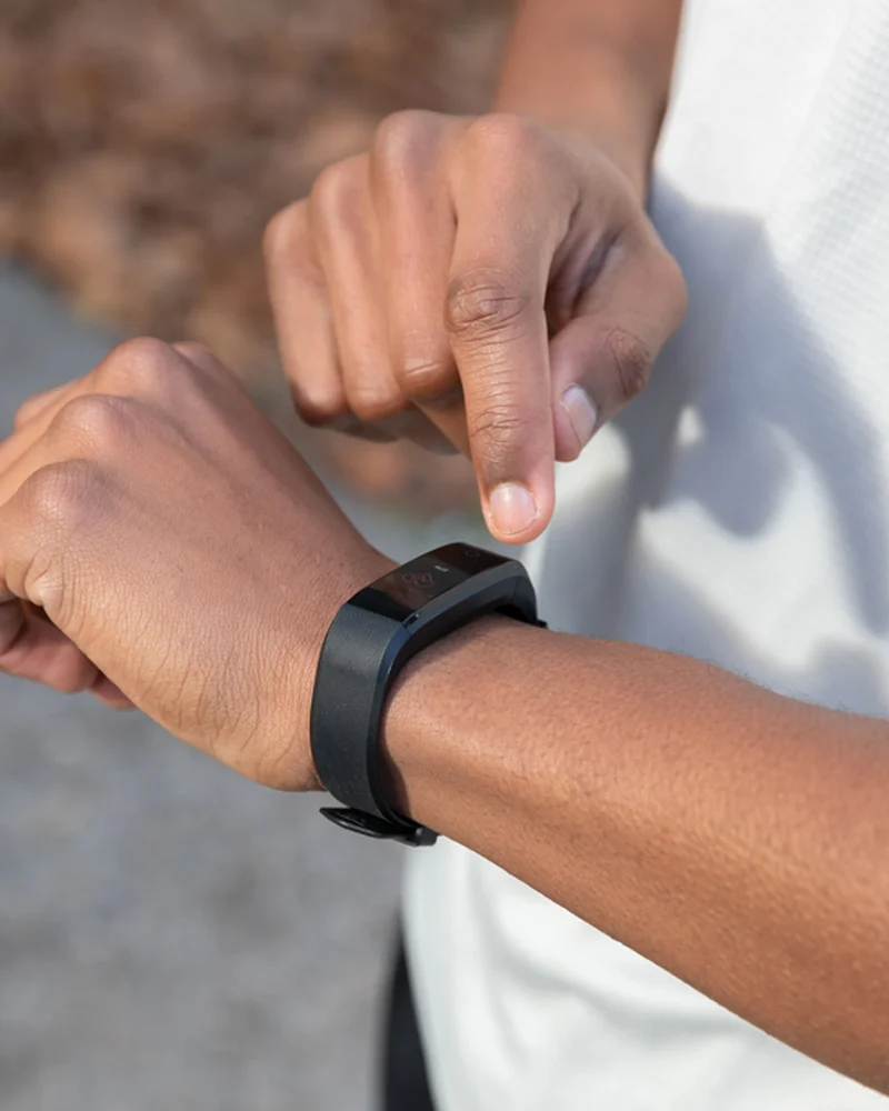 Montre connectée TPU recyclé RCS à personnaliser