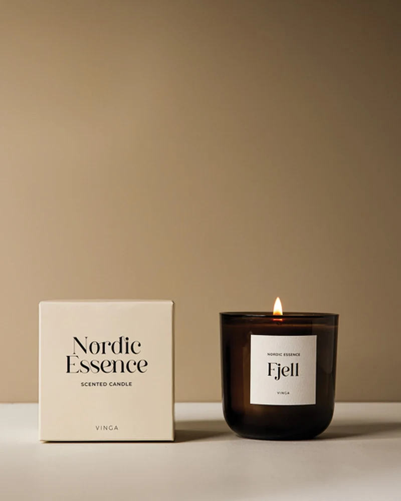 Bougie parfumée verre Vinga Petite Nordic à personnaliser