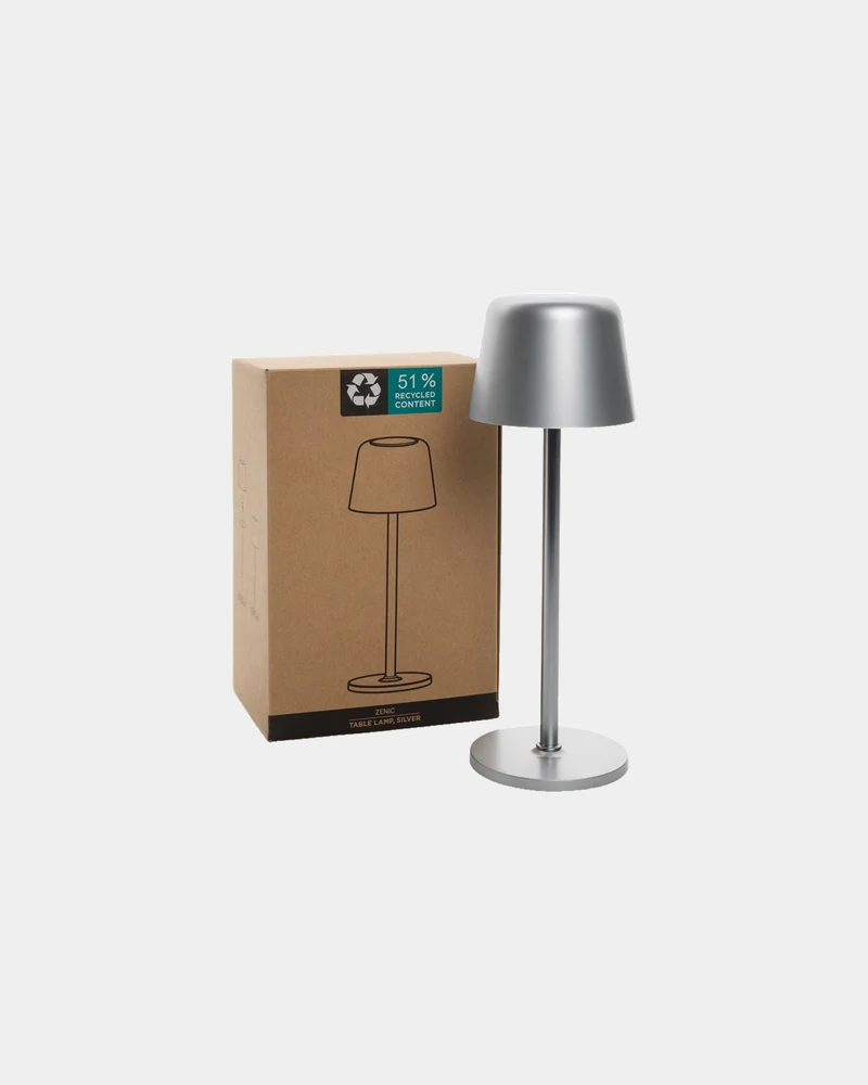 Lampe de table ABS recyclé RCS Zenic à personnaliser