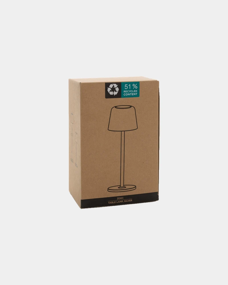 Lampe de table ABS recyclé RCS Zenic à personnaliser