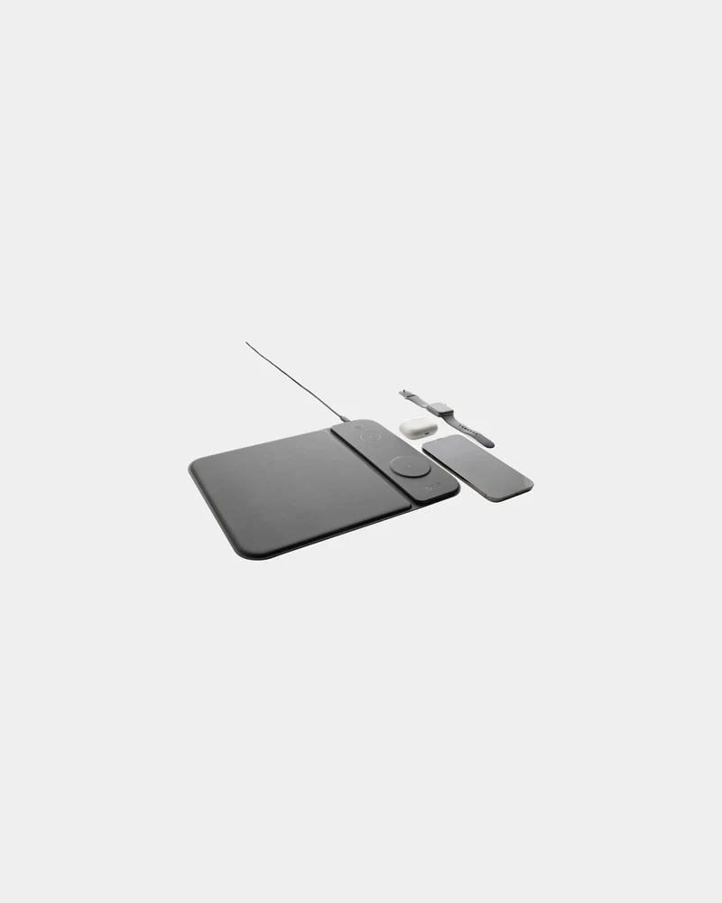 Tapis de souris PU recyclé 15W à personnaliser