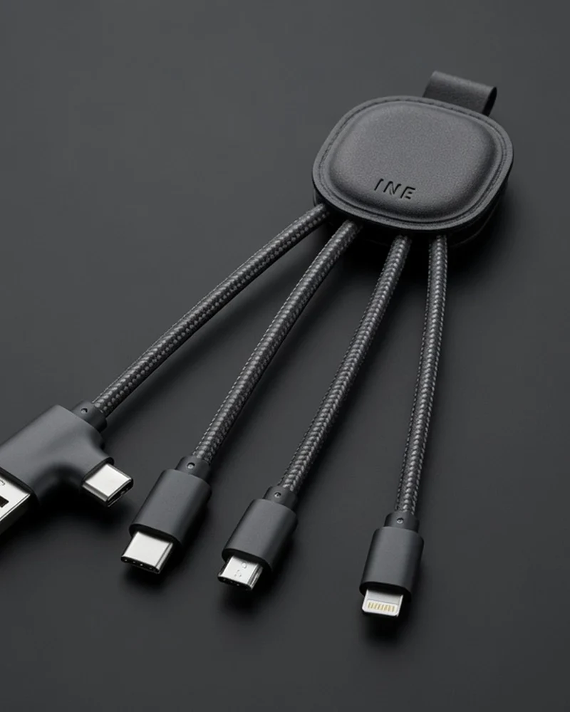 Câble de charge multi-connecteurs à personnaliser