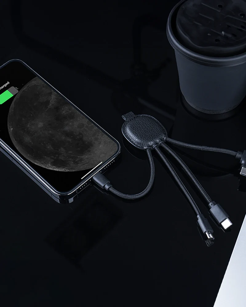 Câble de charge multi-connecteurs à personnaliser