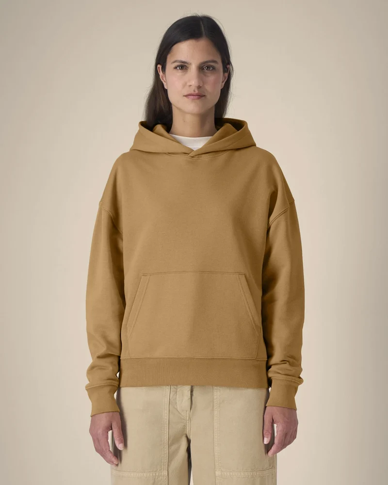 Sweat à capuche unisexe coton bio Stanley/Stella Chaser à personnaliser