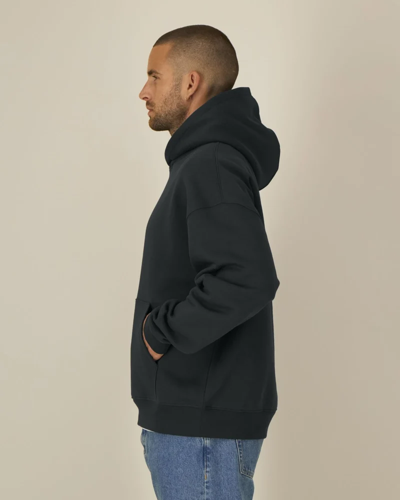 Sweat à capuche unisexe coton bio Stanley/Stella Chaser à personnaliser