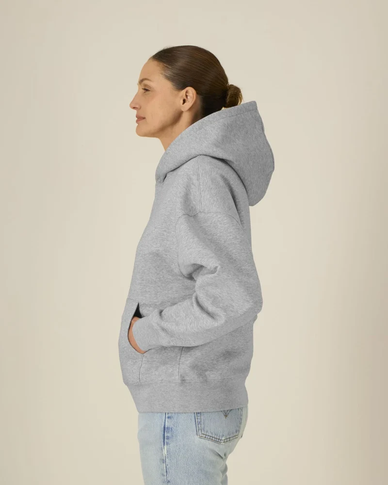 Sweat à capuche unisexe coton bio Stanley/Stella Chaser à personnaliser