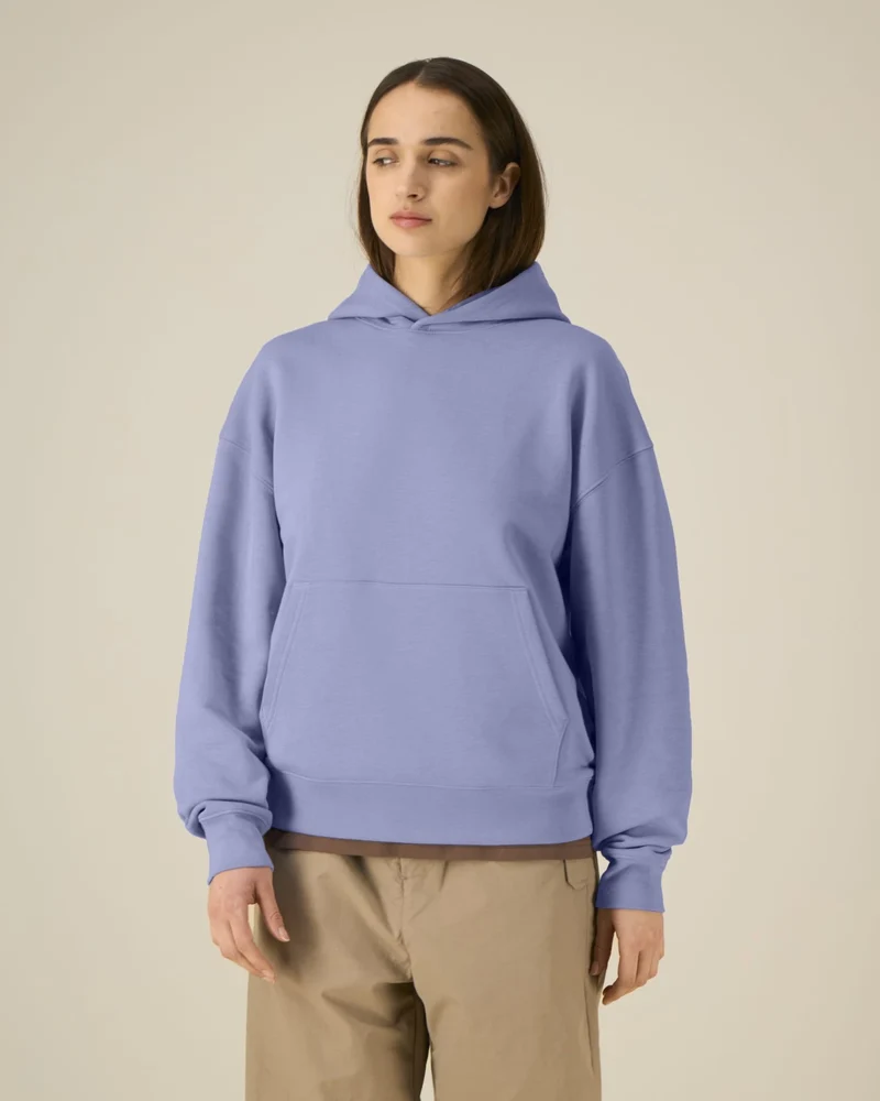 Sweat à capuche unisexe coton bio Stanley/Stella Chaser à personnaliser