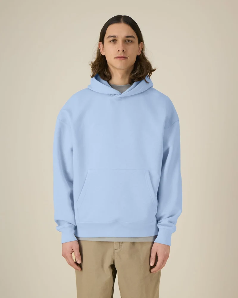 Sweat à capuche unisexe coton bio Stanley/Stella Chaser à personnaliser