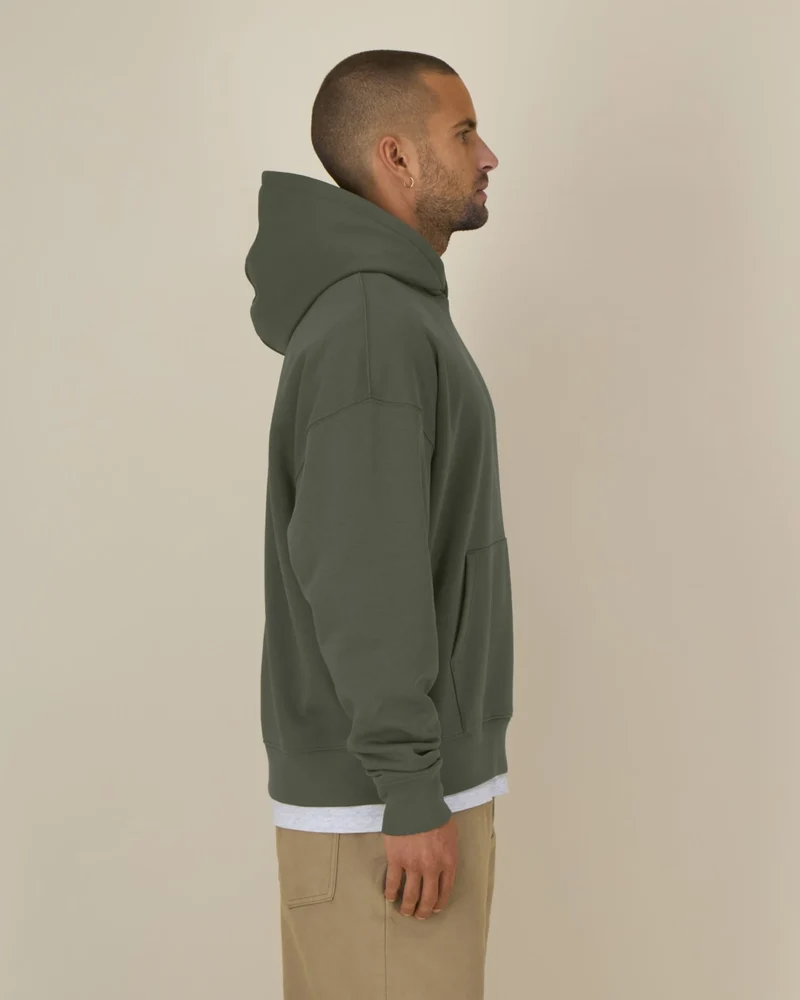 Sweat à capuche unisexe coton bio Stanley/Stella Chaser à personnaliser