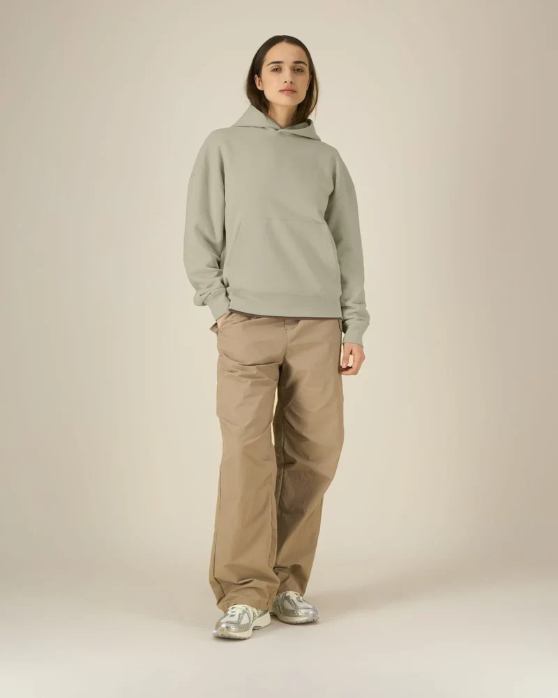 Sweat à capuche unisexe coton bio Stanley/Stella Chaser à personnaliser