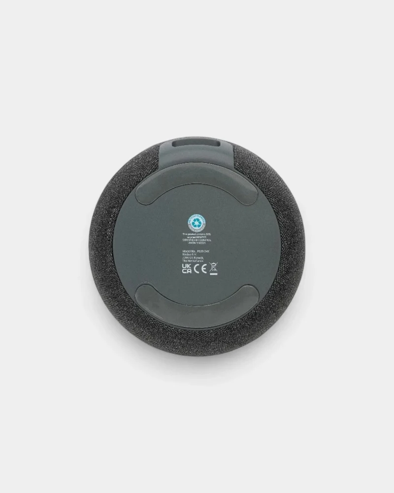 Enceinte 5W en plastique recyclé RCS et bambou à personnaliser